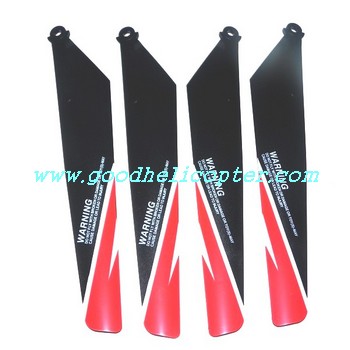 mingji-802-802a-802b helicopter parts main blades (red-black color)